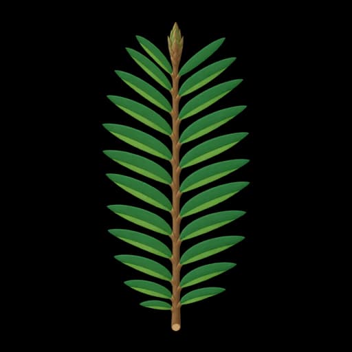 Blatt der Eibe
