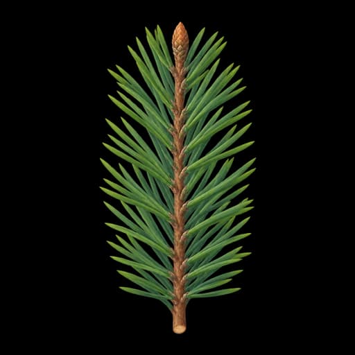 Blatt der Waldkiefer